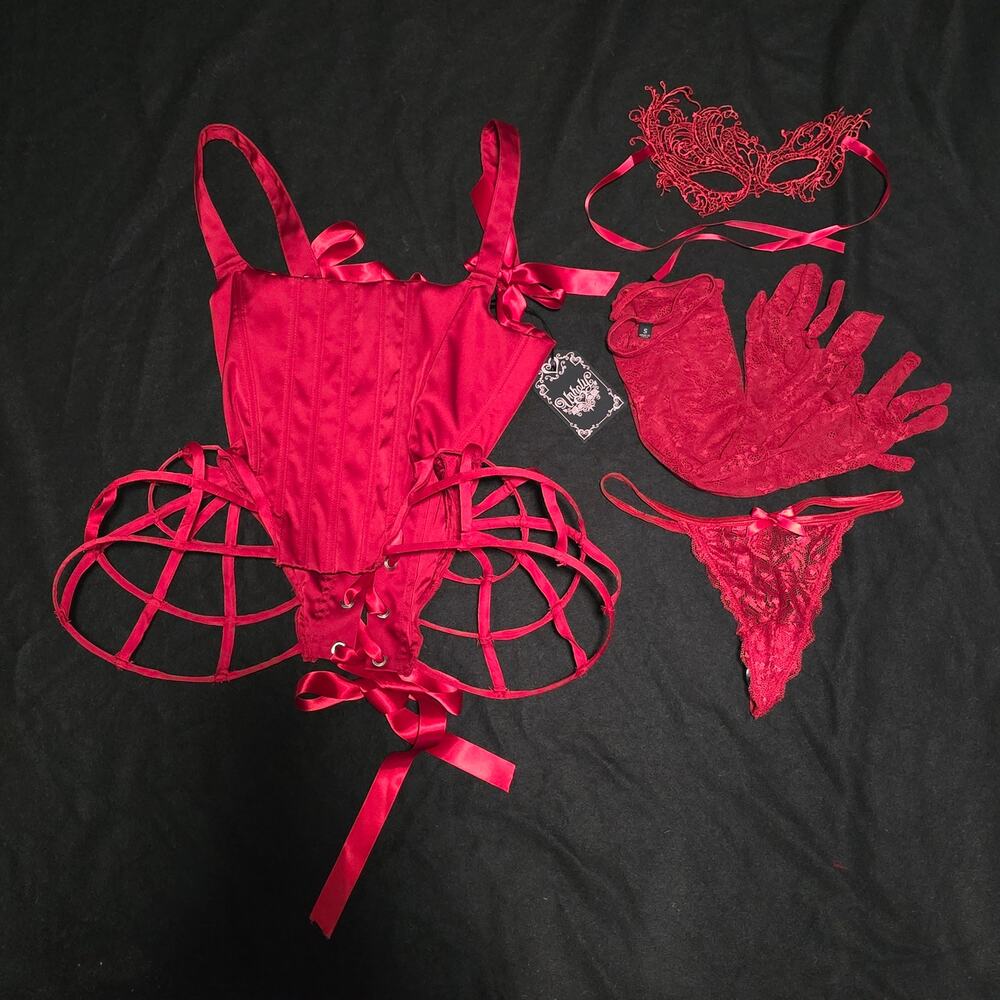 Unholy Love Disguise Lingerie Set